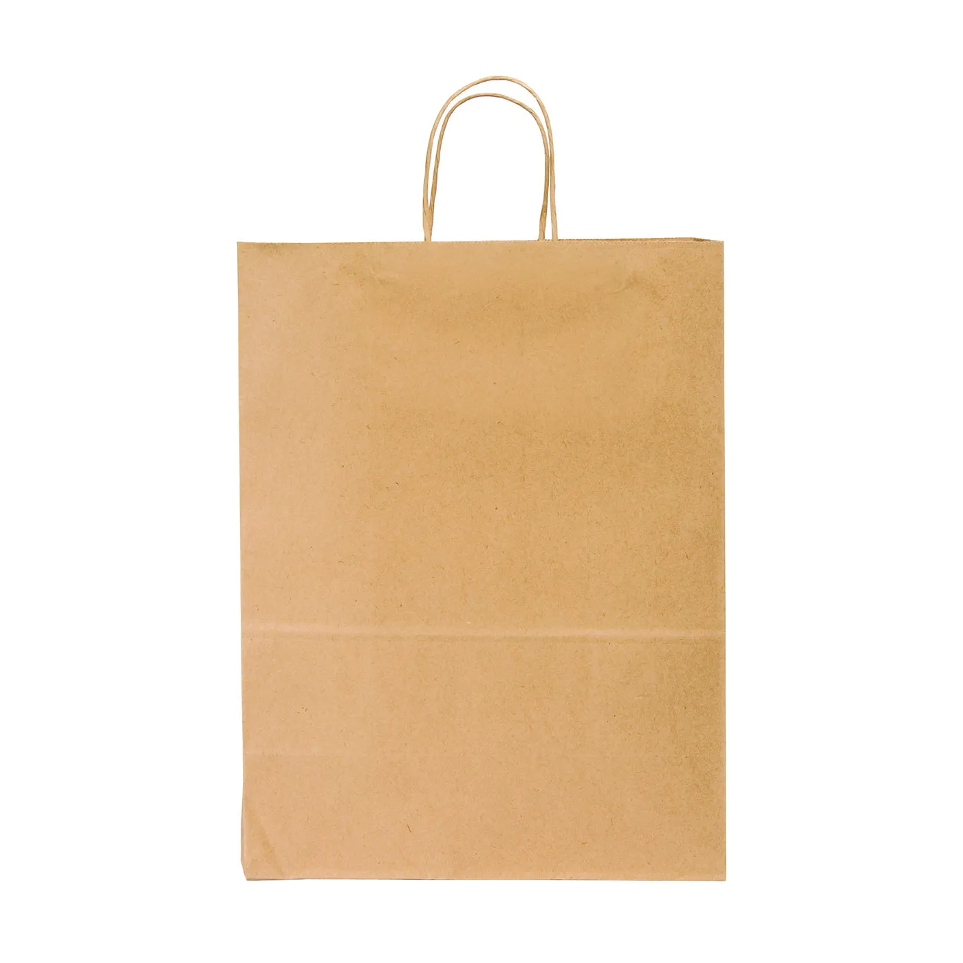 Duro Bag Dubl Life 87124 Shopping Bag, Kraft Paper, Brown