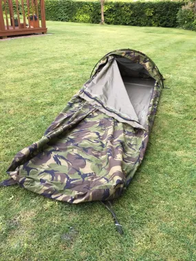 Dutch "Gore-Tex" Camo Military "Hooped" Bivvy Bag - Mixed Grades