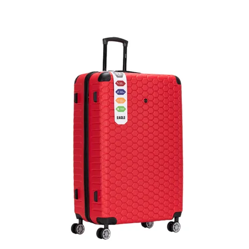 Eagle London Hexagon ABS Trolley Case - 29" Large Size