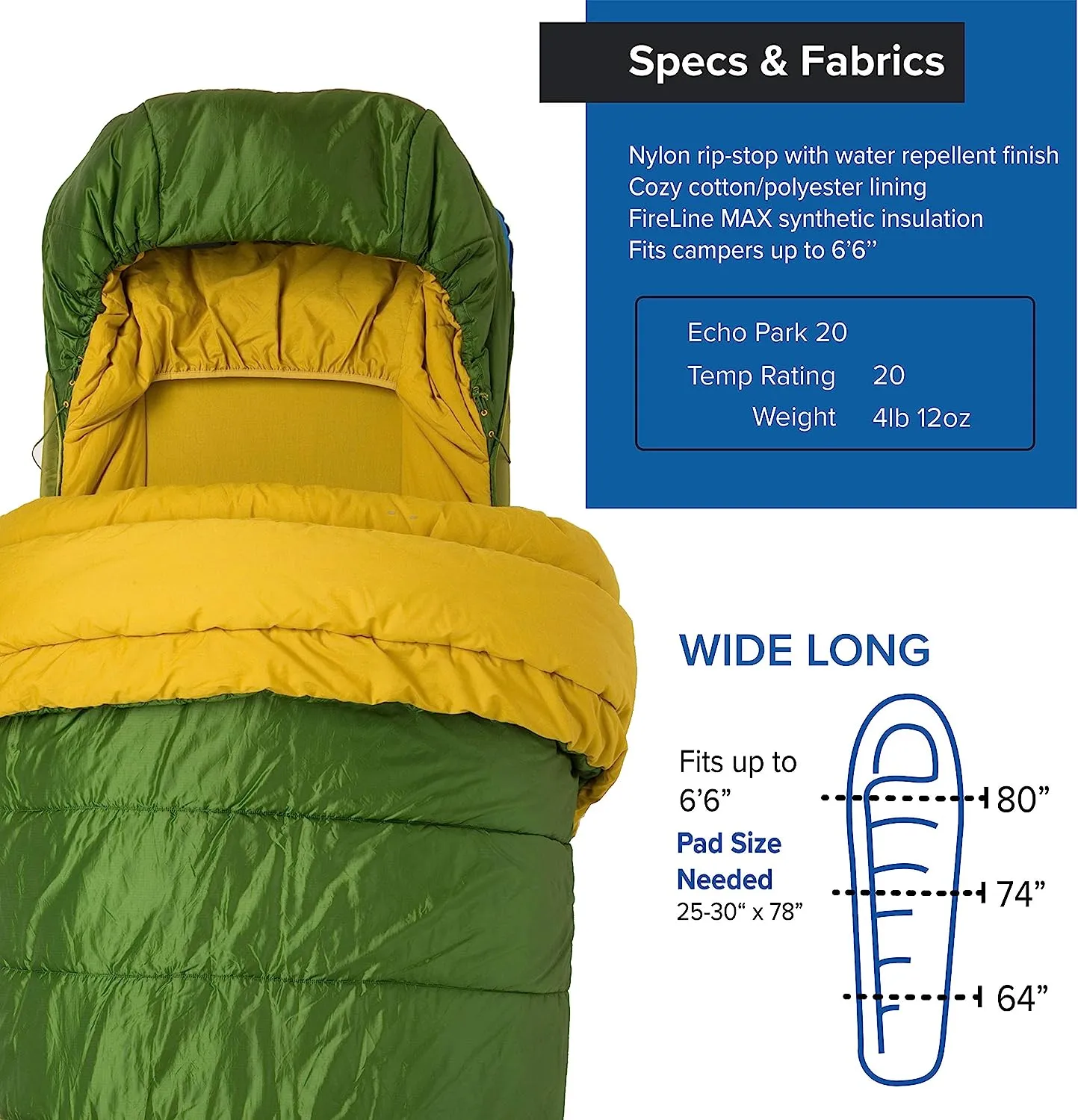 Echo Park 20° SLEEPING BAG