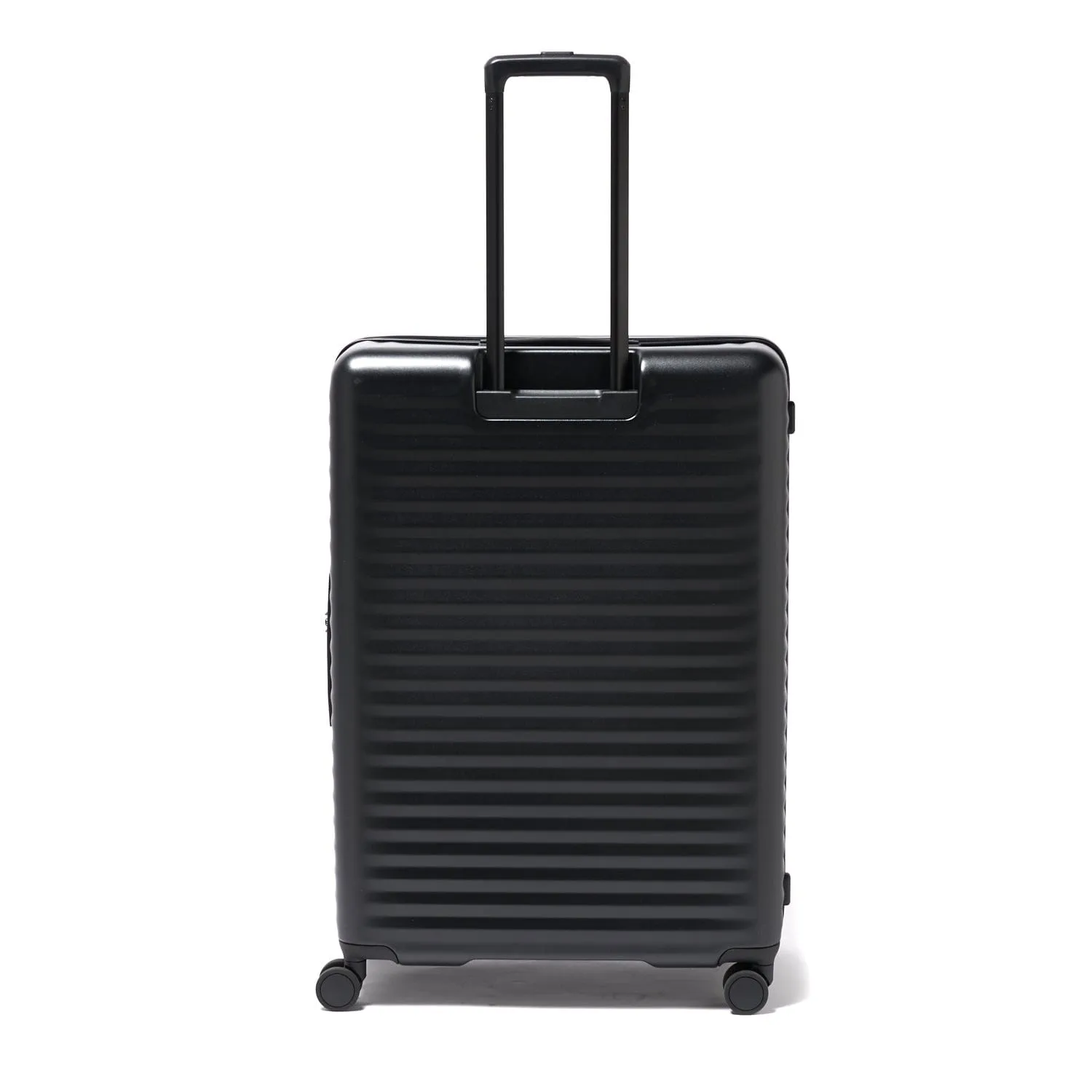 Echolac Celestra 75cm Hardcase Non-Expandable 4 Double Wheel Check-In Luggage Trolley Black - PC183 28 WOE Black