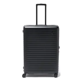 Echolac Celestra 75cm Hardcase Non-Expandable 4 Double Wheel Check-In Luggage Trolley Black - PC183 28 WOE Black