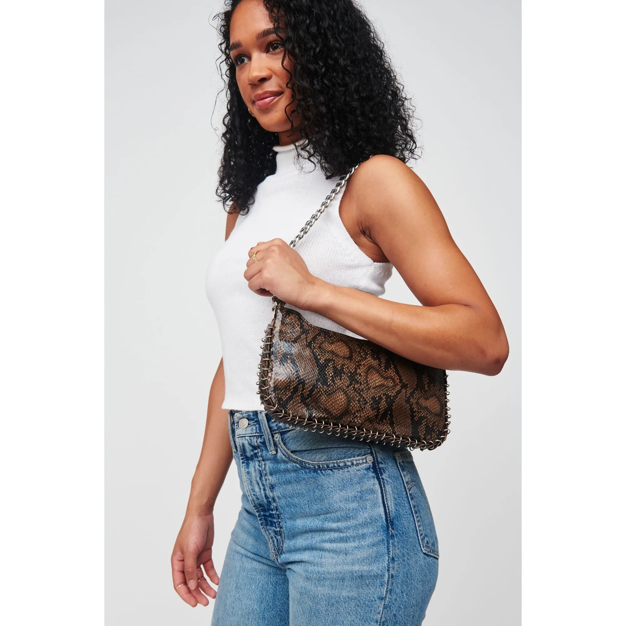 Elsie - Snake Shoulder Bag