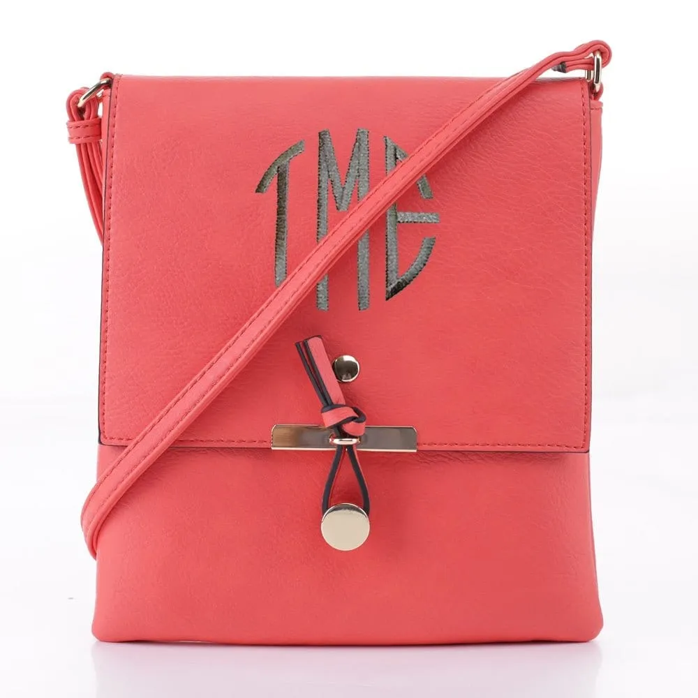 EM5450 Monogrammable Soft Modern Fold-Over Crossbody