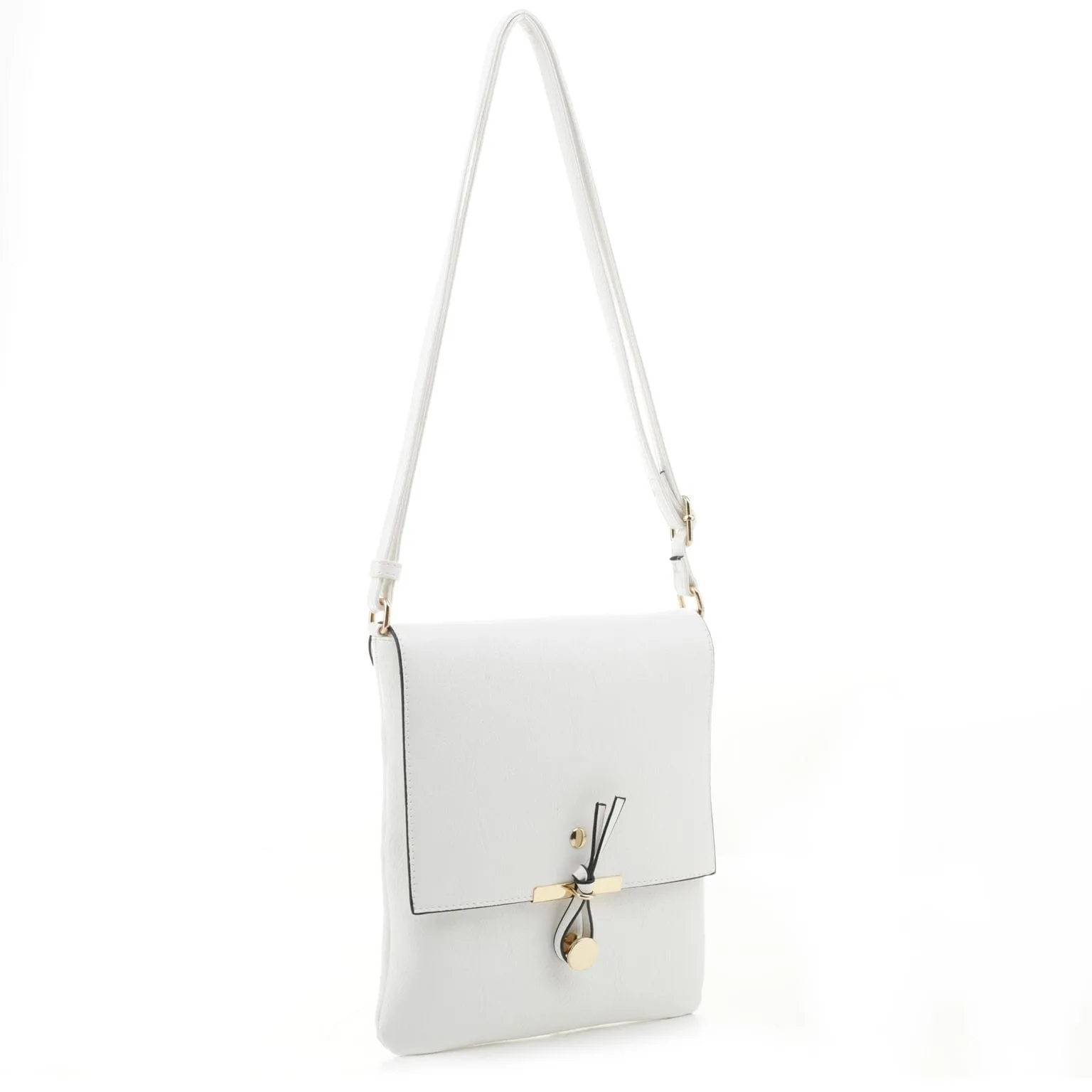 EM5450 Monogrammable Soft Modern Fold-Over Crossbody