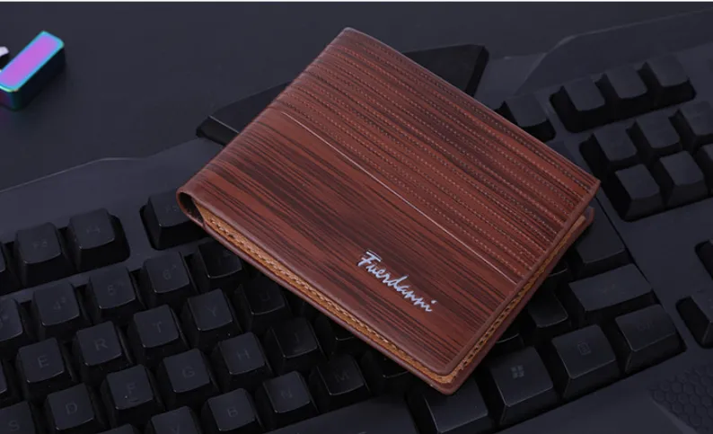 Embossed multi-card fashion wallet