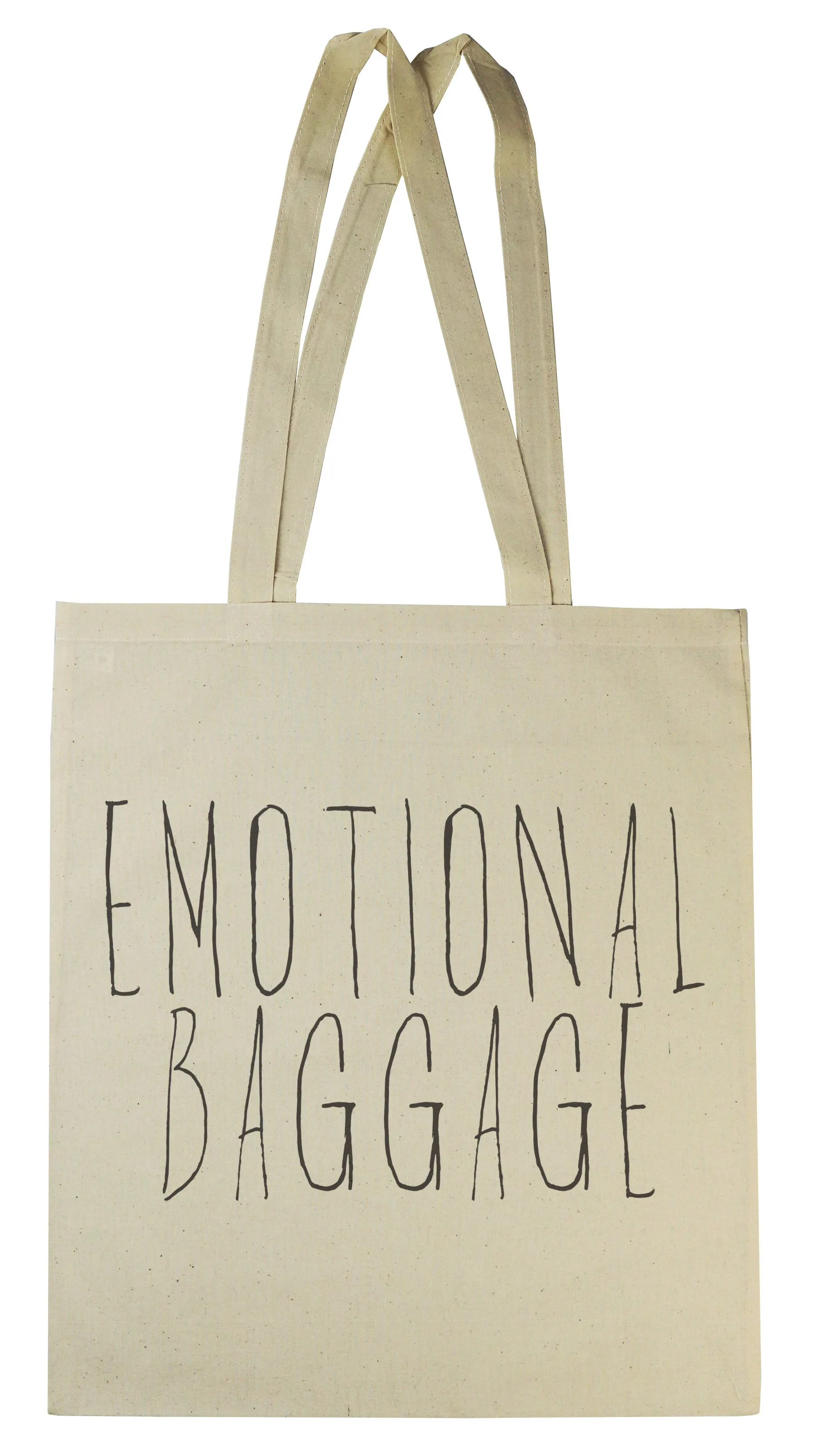 Emotional Baggage - Canvas Tote Shopping Bag