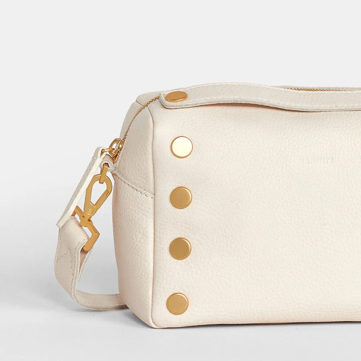 EVAN CROSSBODY SML - Calla Lily White/Brushed Gold