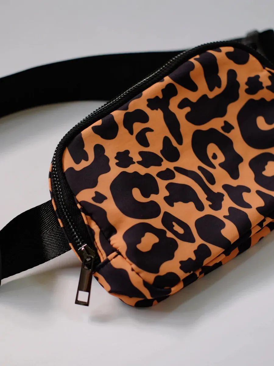 Everyday Belt Bag in Leopard