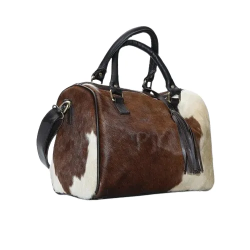 Exquisite Cowhide Leather Large Shoulder Bag For Women Office Bag