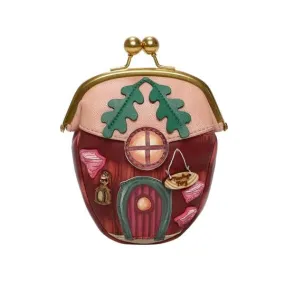 Fairy Village Acorn Clipper Coin Purse