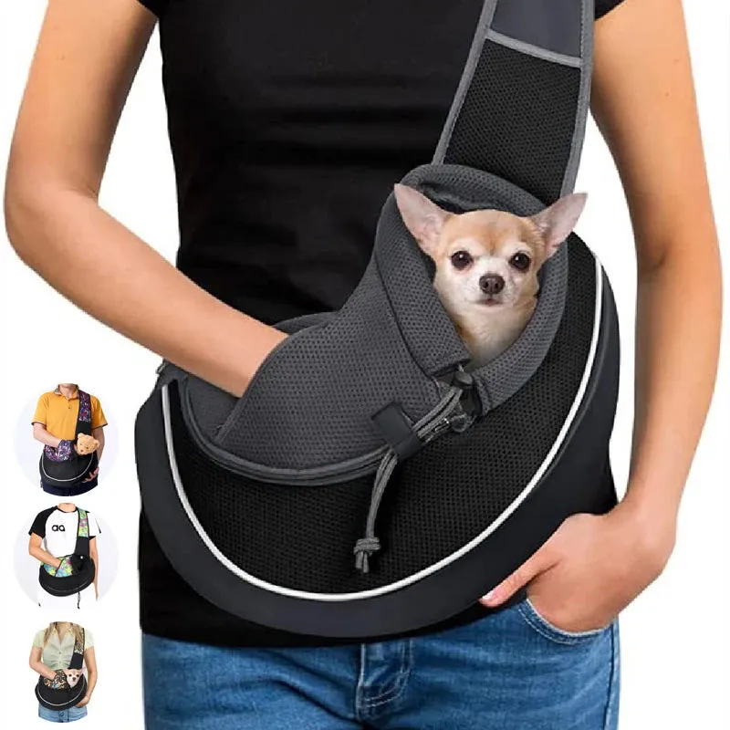 Fangshion Portable Crossbody Bag For Dogs Cats