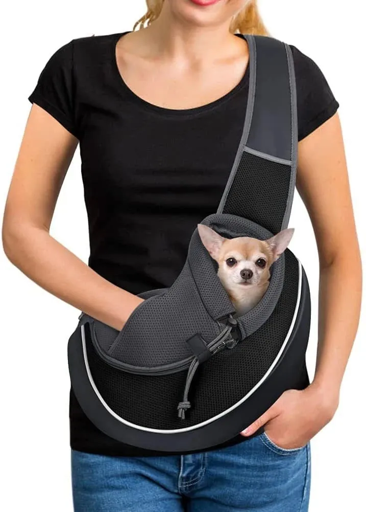 Fangshion Portable Crossbody Bag For Dogs Cats