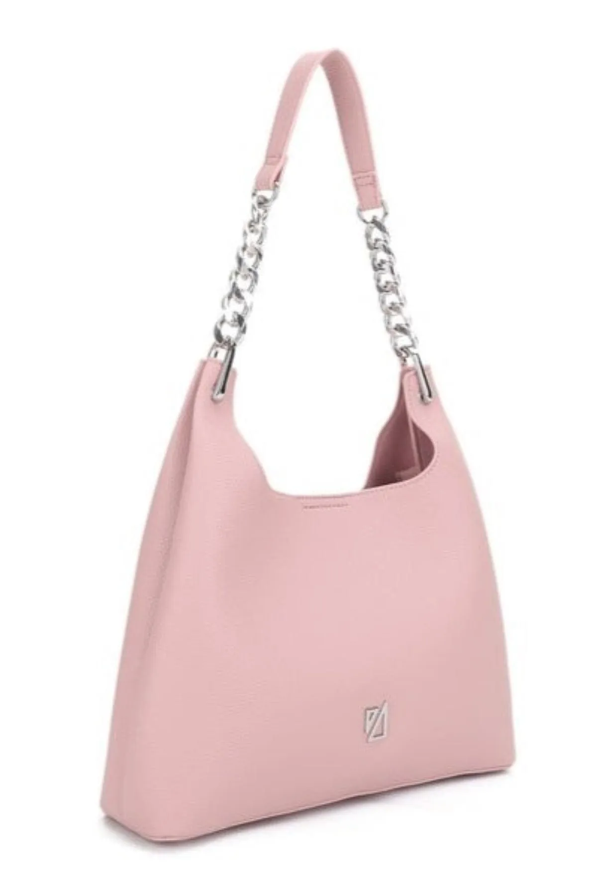 FC20629 Alicia Hobo Tote Bag With Chain Detail Strap