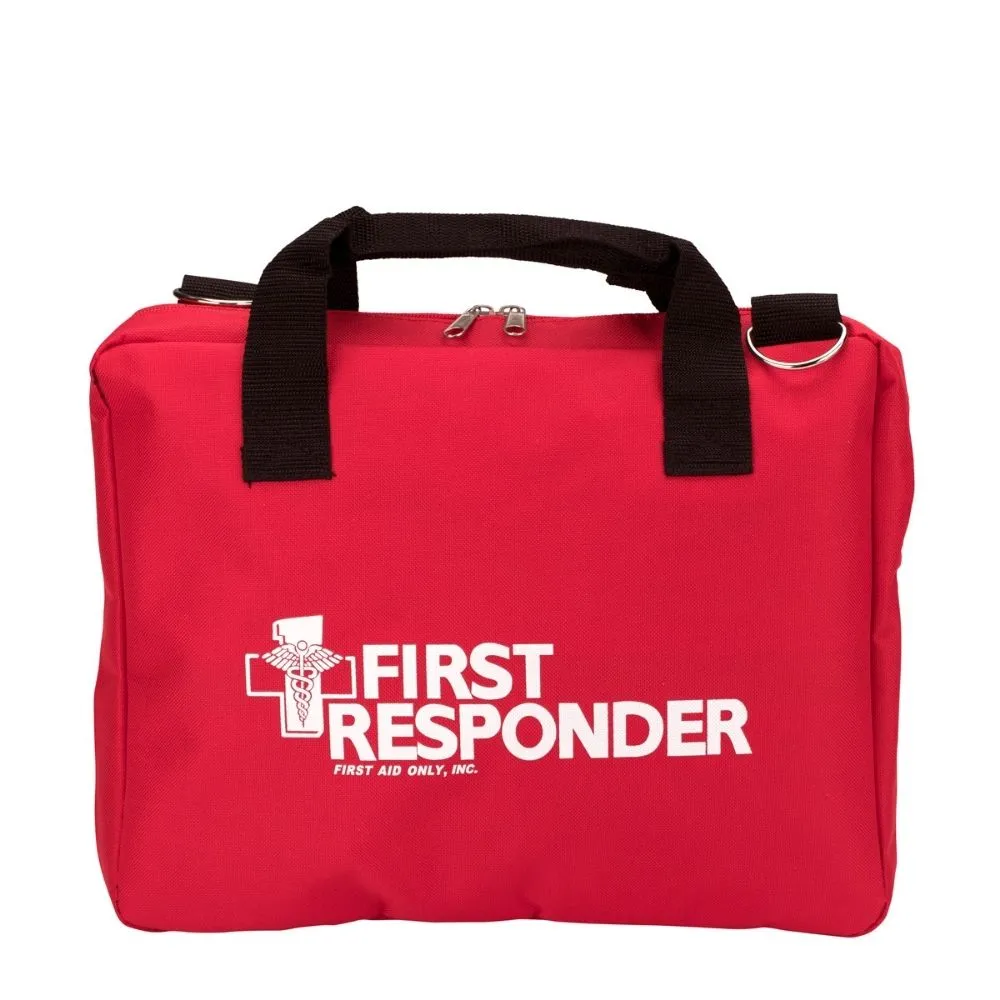 First Aid Only 510-FR First Responder Kit, Medium 102 Piece Bag