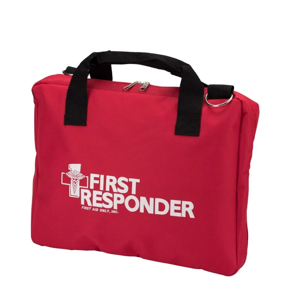 First Aid Only 510-FR First Responder Kit, Medium 102 Piece Bag