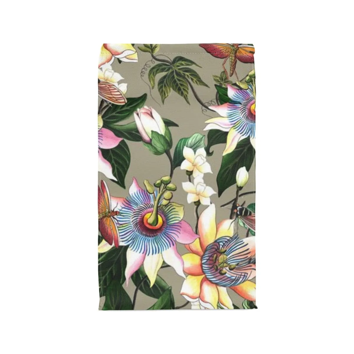 Floral Passion Polyester Lunch Bag