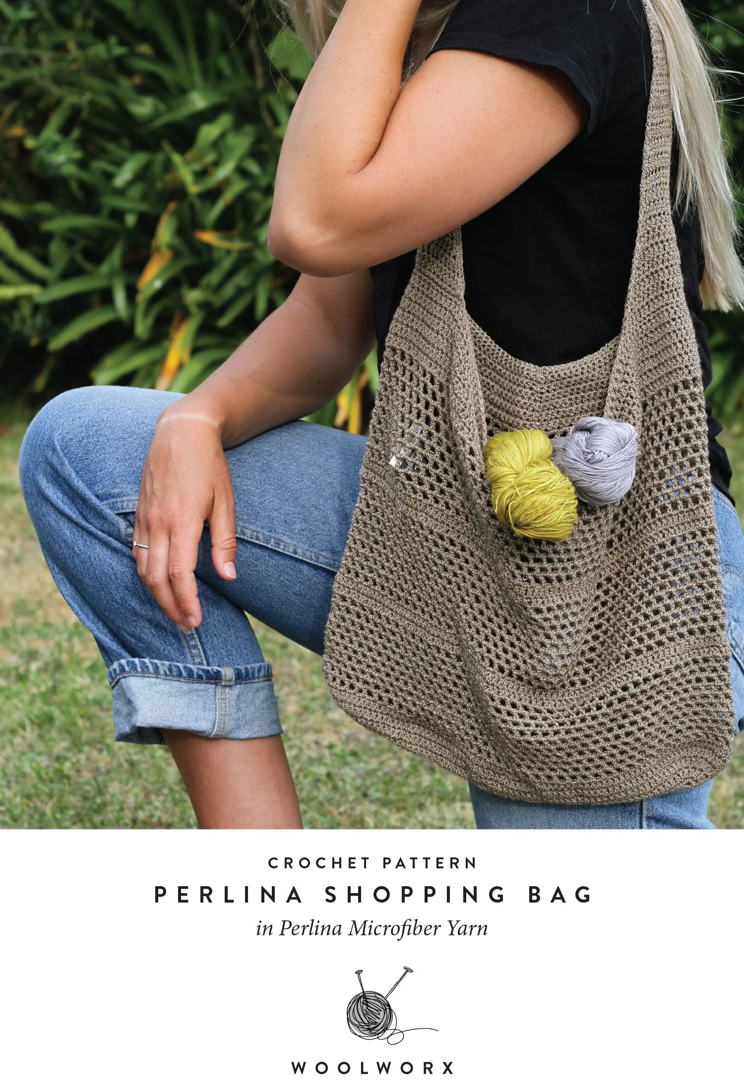 Free Pattern - Perlina Shopping Bag