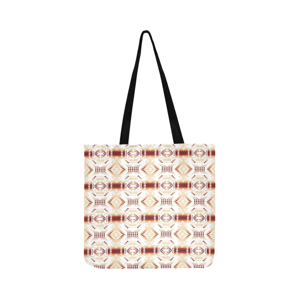 Gathering Clay Reusable Shopping Bag (Two sides)