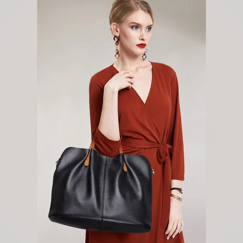 Genuine Leather Women Handbag