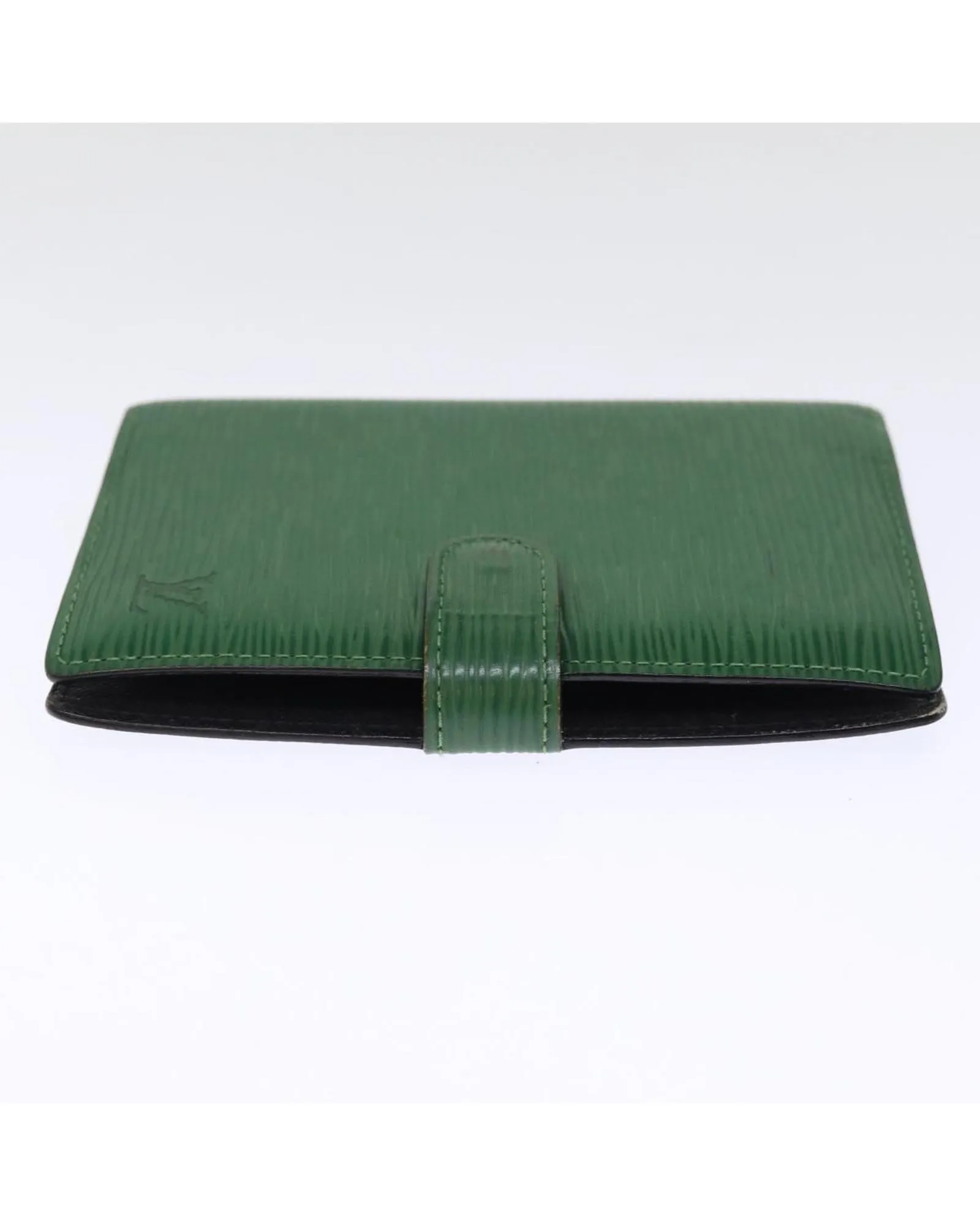 Green Epi Leather Day Planner Cover with Accessories - Used (RANK C)