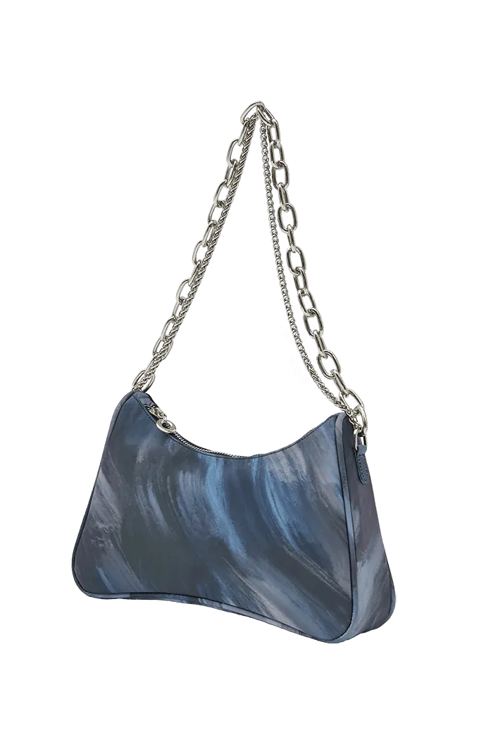 Grey-Blue Painting Bag