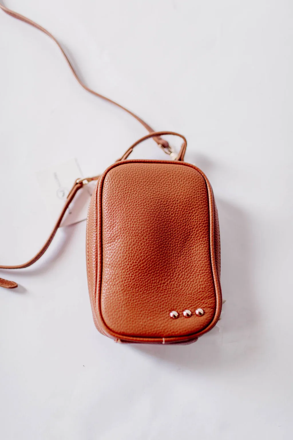 Harlow Chestnut Brown Crossbody Bag