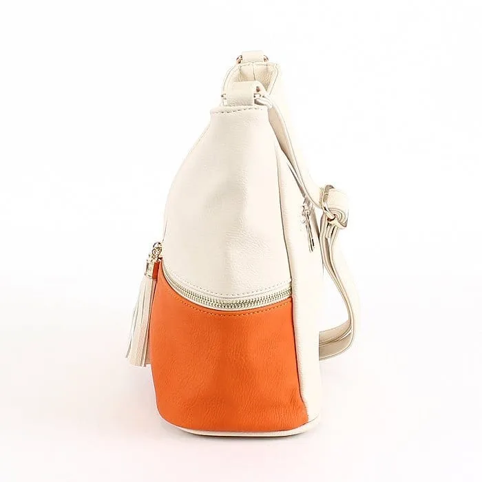 HB3016C Monogrammable Fashion Crossbody Bag With Tassel