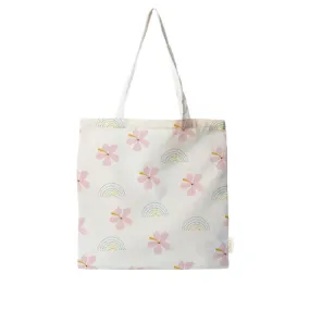 Hibiscus & Rainbows Large Tote 18x18