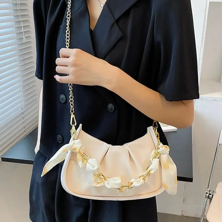 High-End Texture Versatile Crossbody Cloud Armpit Bag