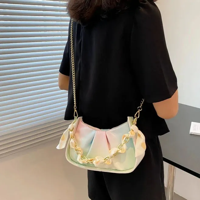 High-End Texture Versatile Crossbody Cloud Armpit Bag