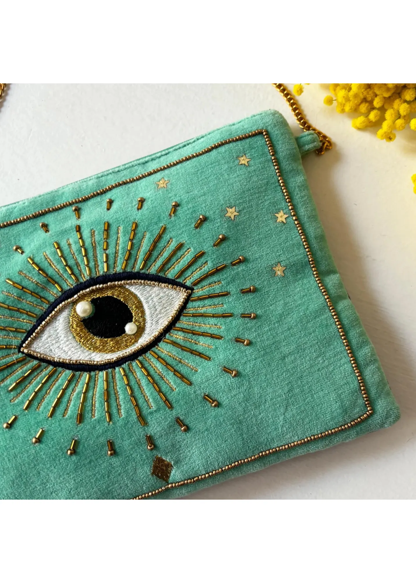 House of Disaster - Glimmer Evil Eye Cross Body Bag