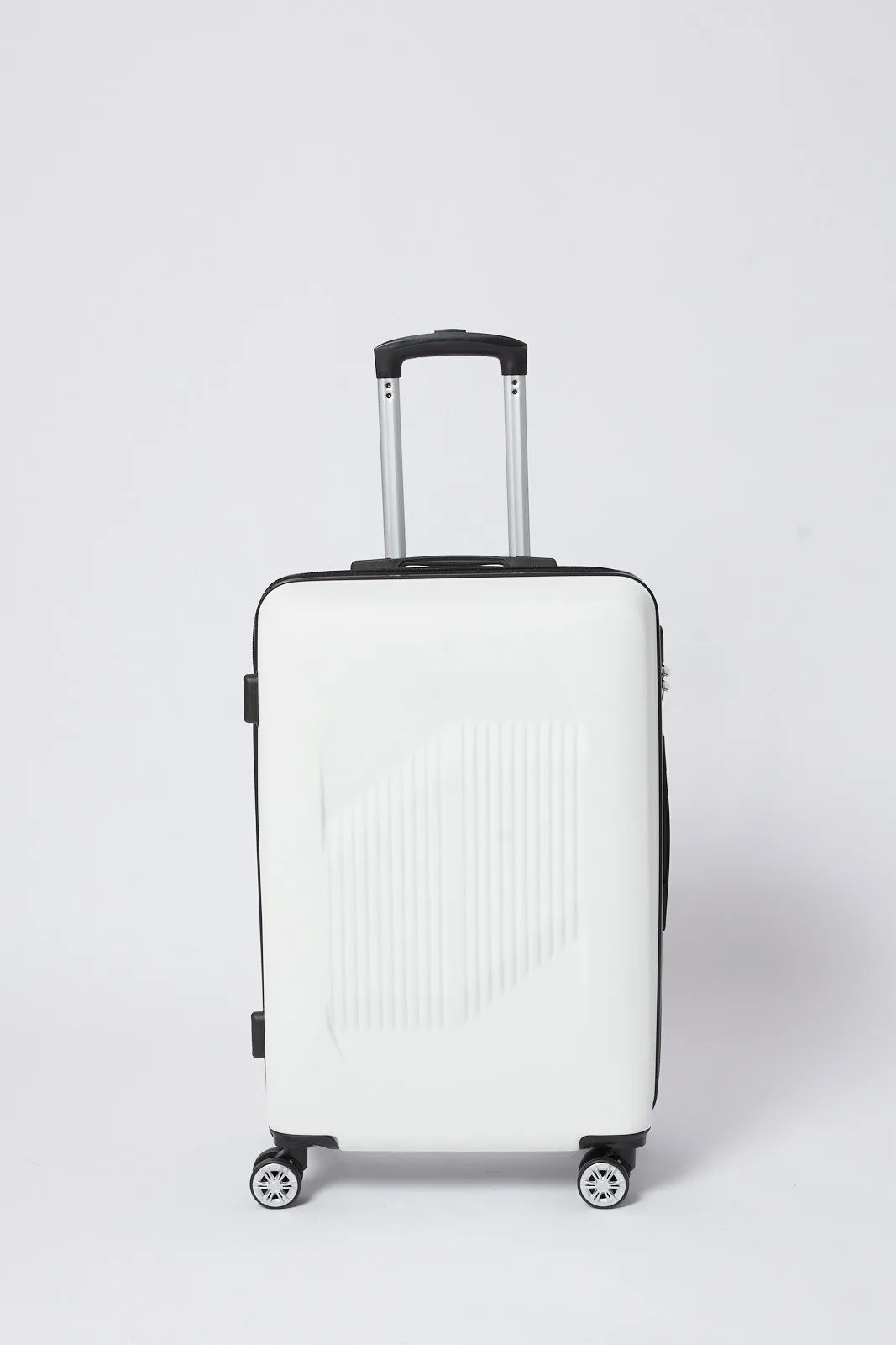 Ivory Textured Luggage Trolley (24 Inch)