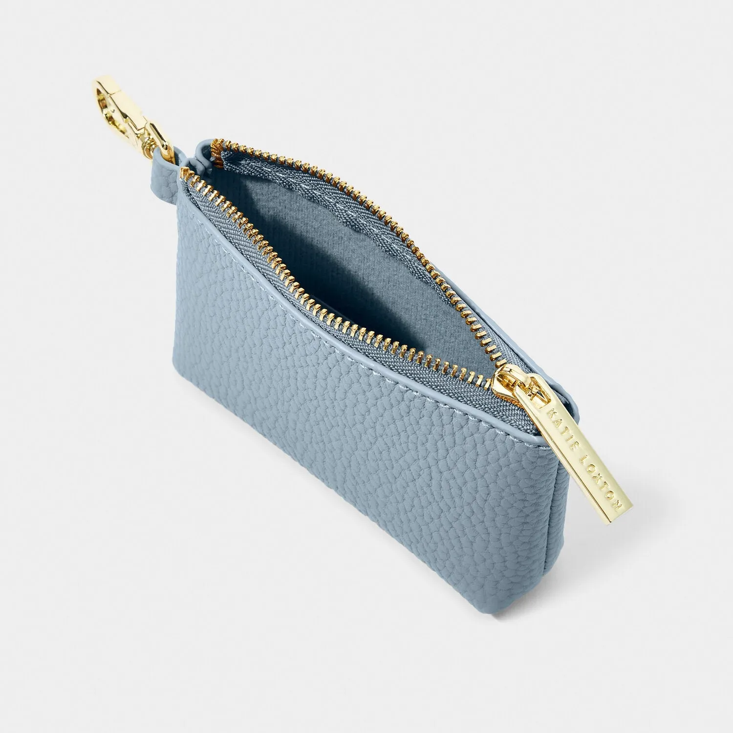 Katie Loxton Dusty Blue Evie Clip On Coin Purse KLB3554