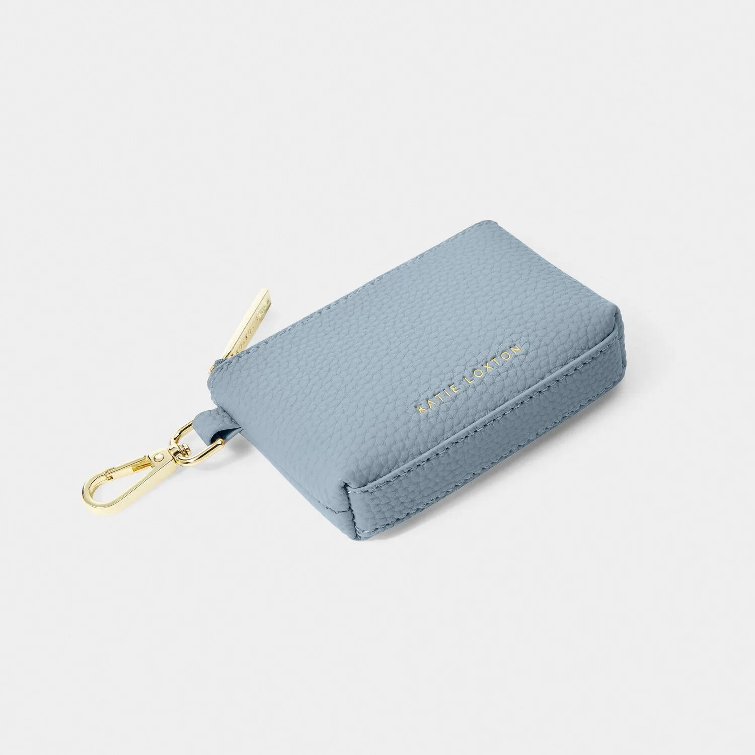 Katie Loxton Dusty Blue Evie Clip On Coin Purse KLB3554