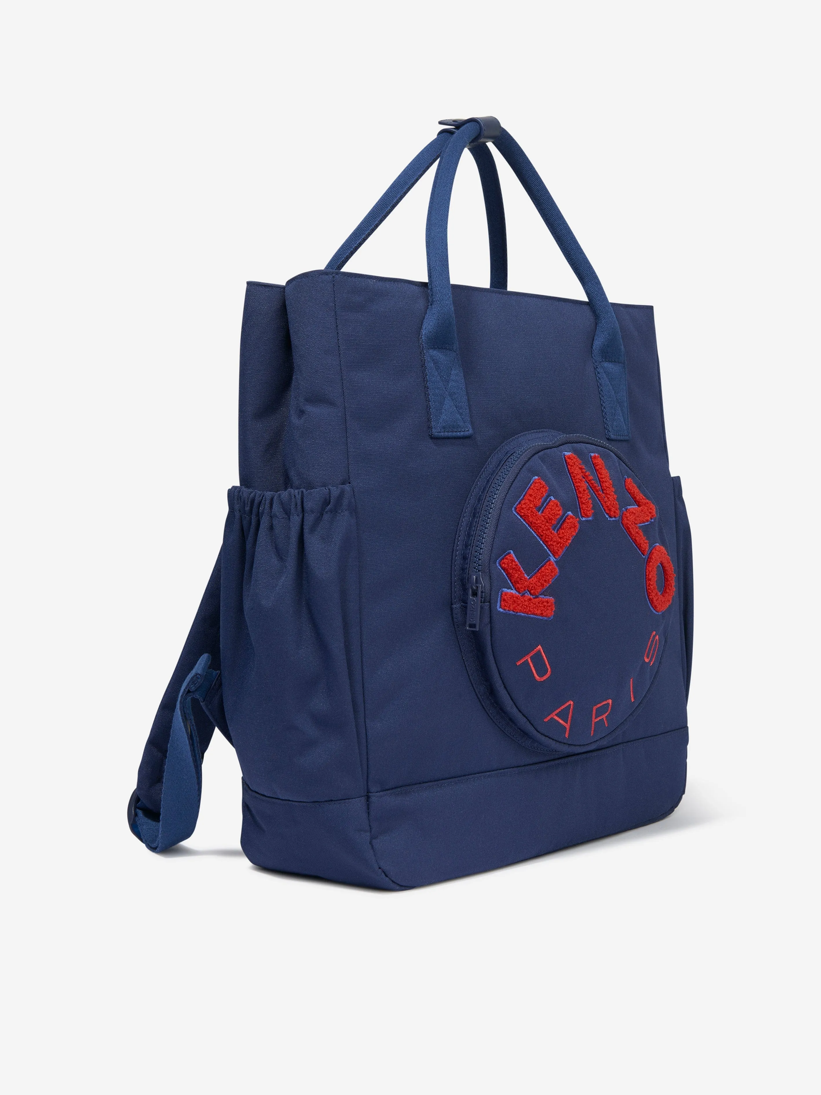 KENZO Baby Logo Changing Bag in Navy