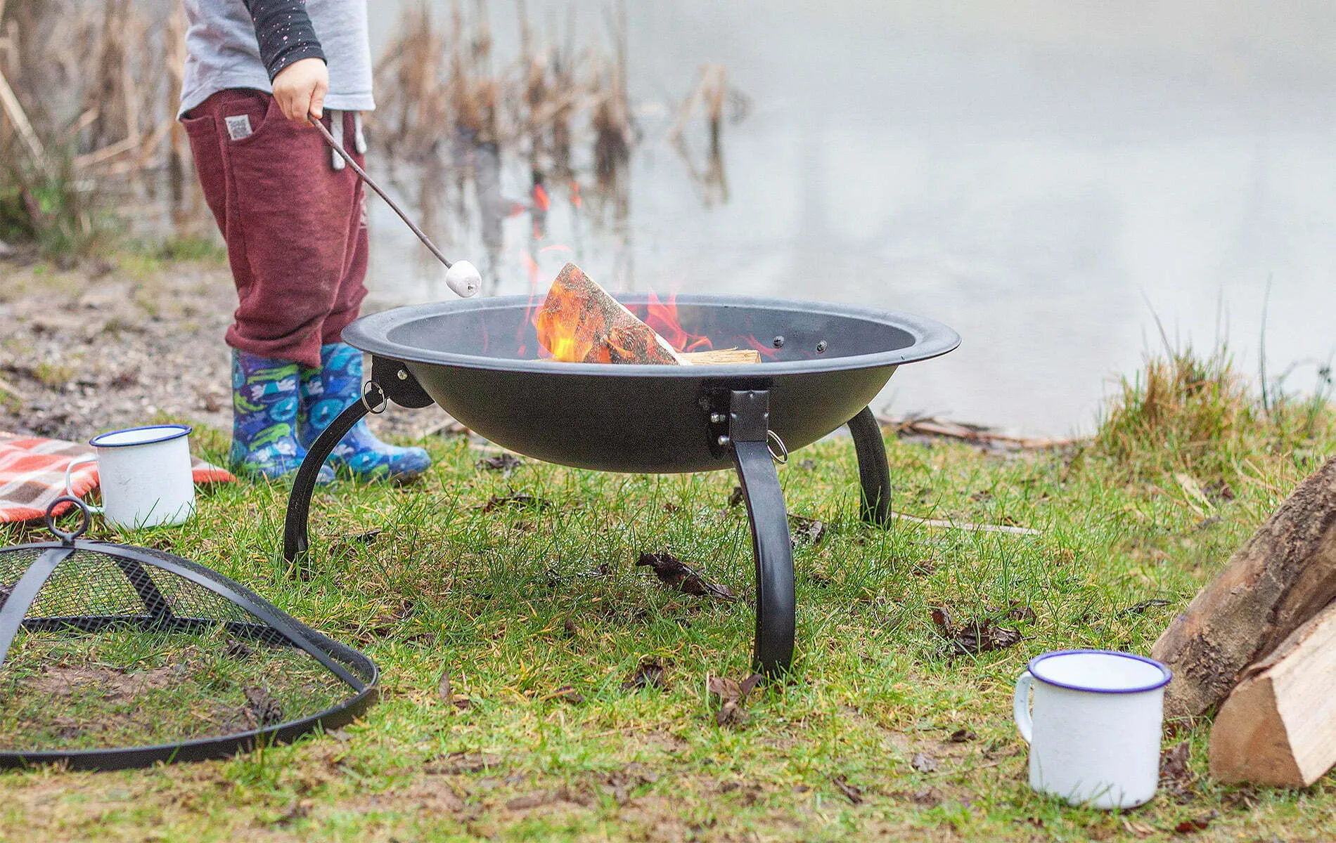 La Hacienda Camping Firepit