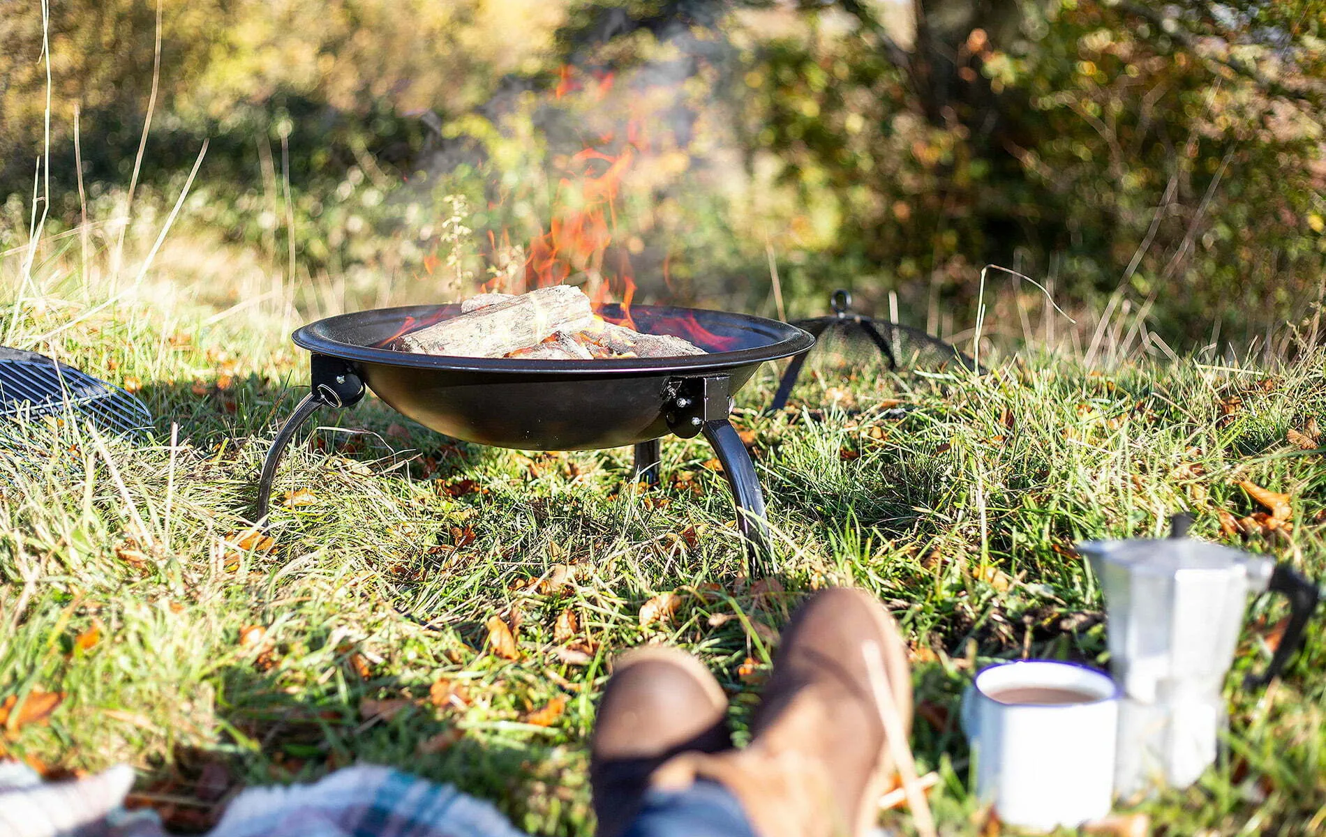 La Hacienda Camping Firepit