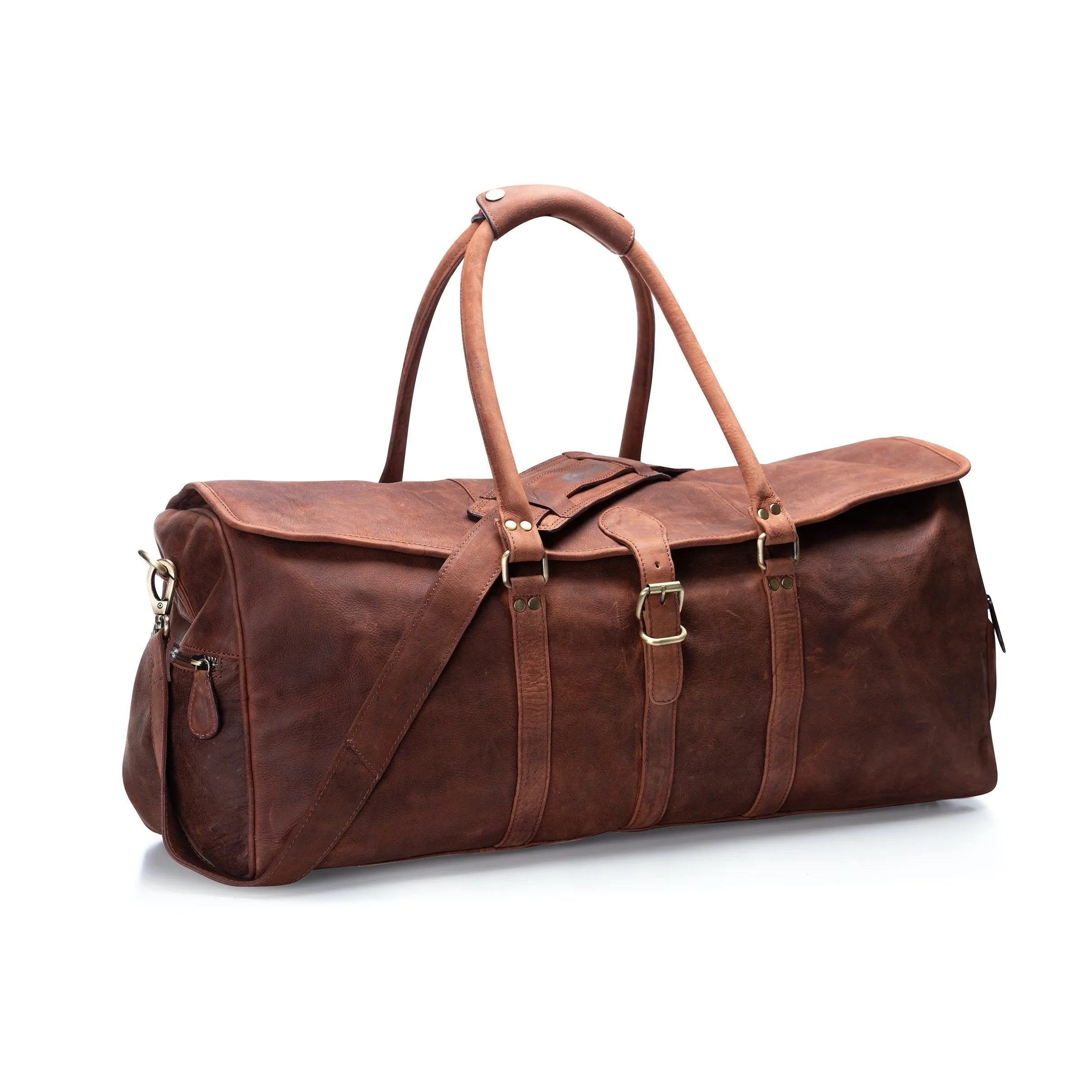 Leather Duffle Bag - Denver