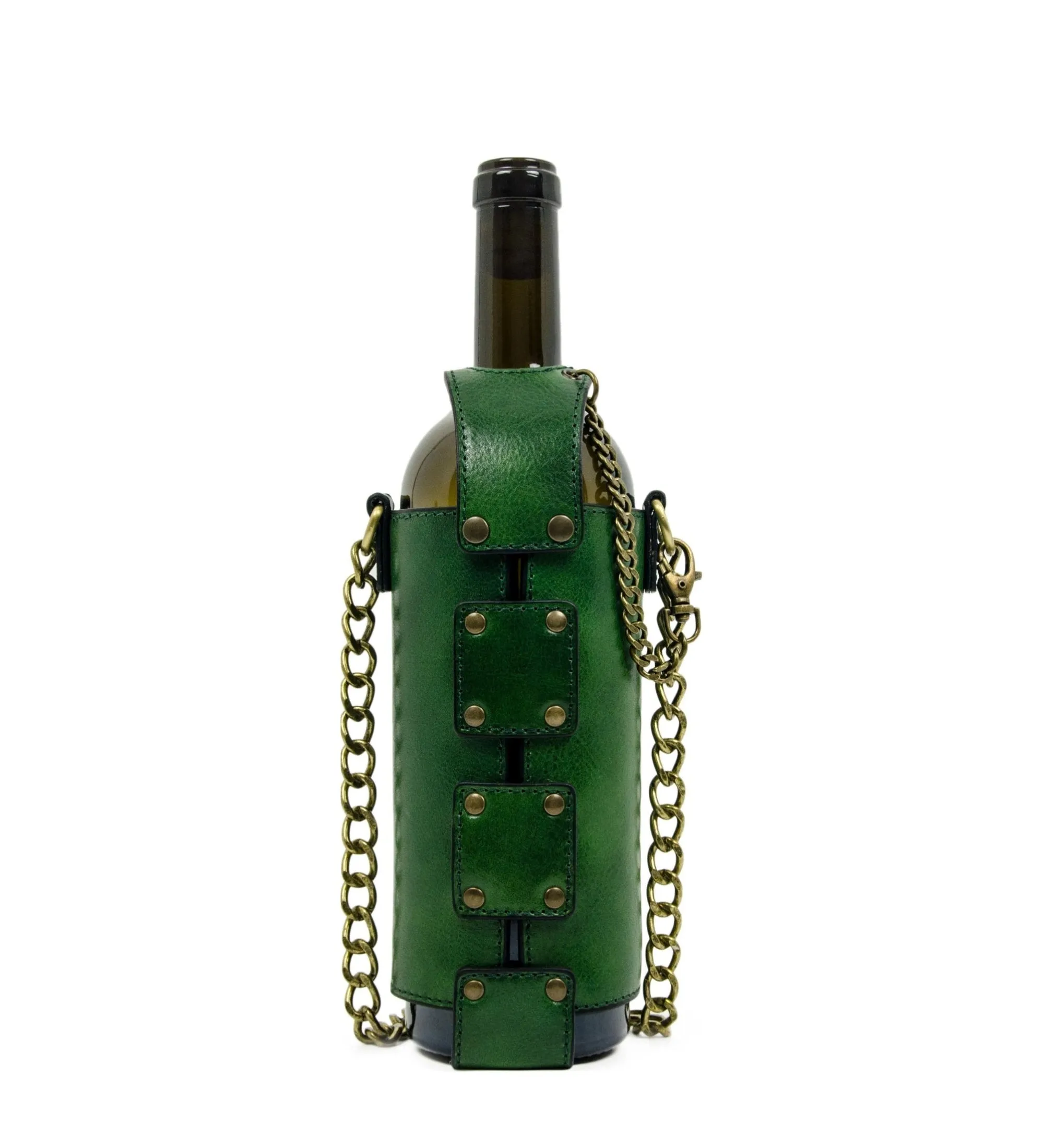 Leather Wine Tote - Saving Grapes