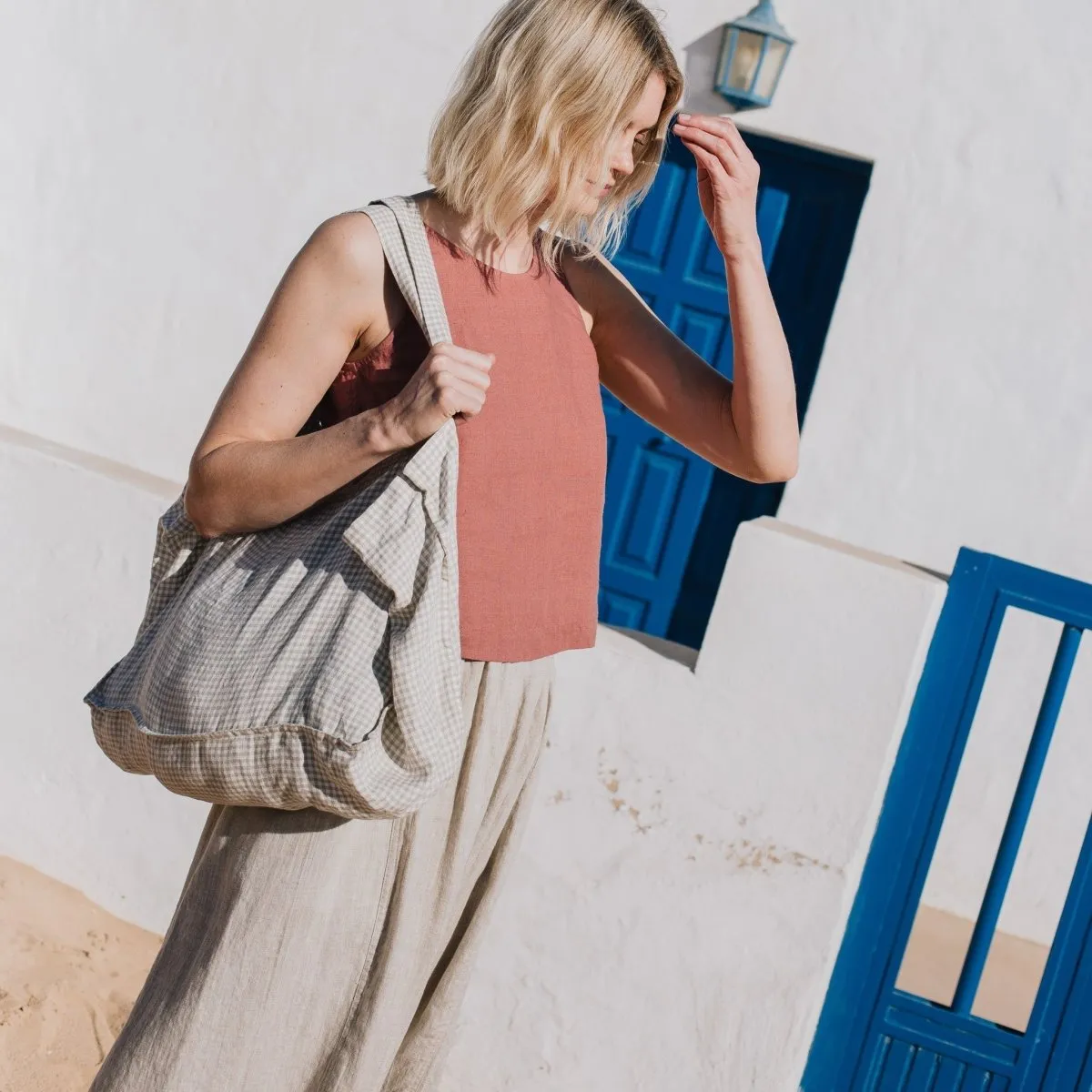 Linen Tote Bag