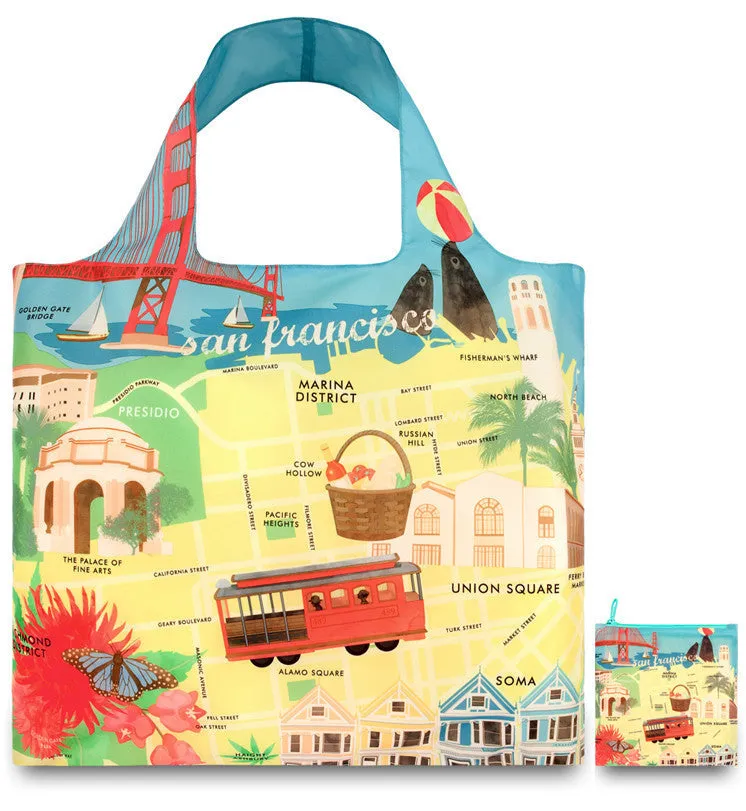 LOQI Tote Bag URBAN Collection by Melissa Mackie