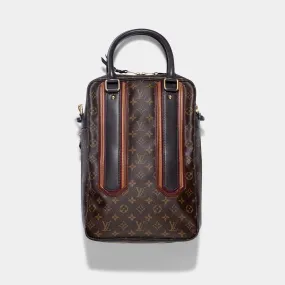 Louis Vuitton Monogram Bequia Porte Document Vertical Bag