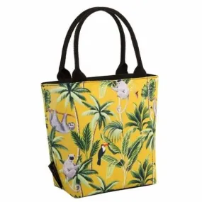 Madagascar Sloth Insulated Lunch Tote Bag Mustard