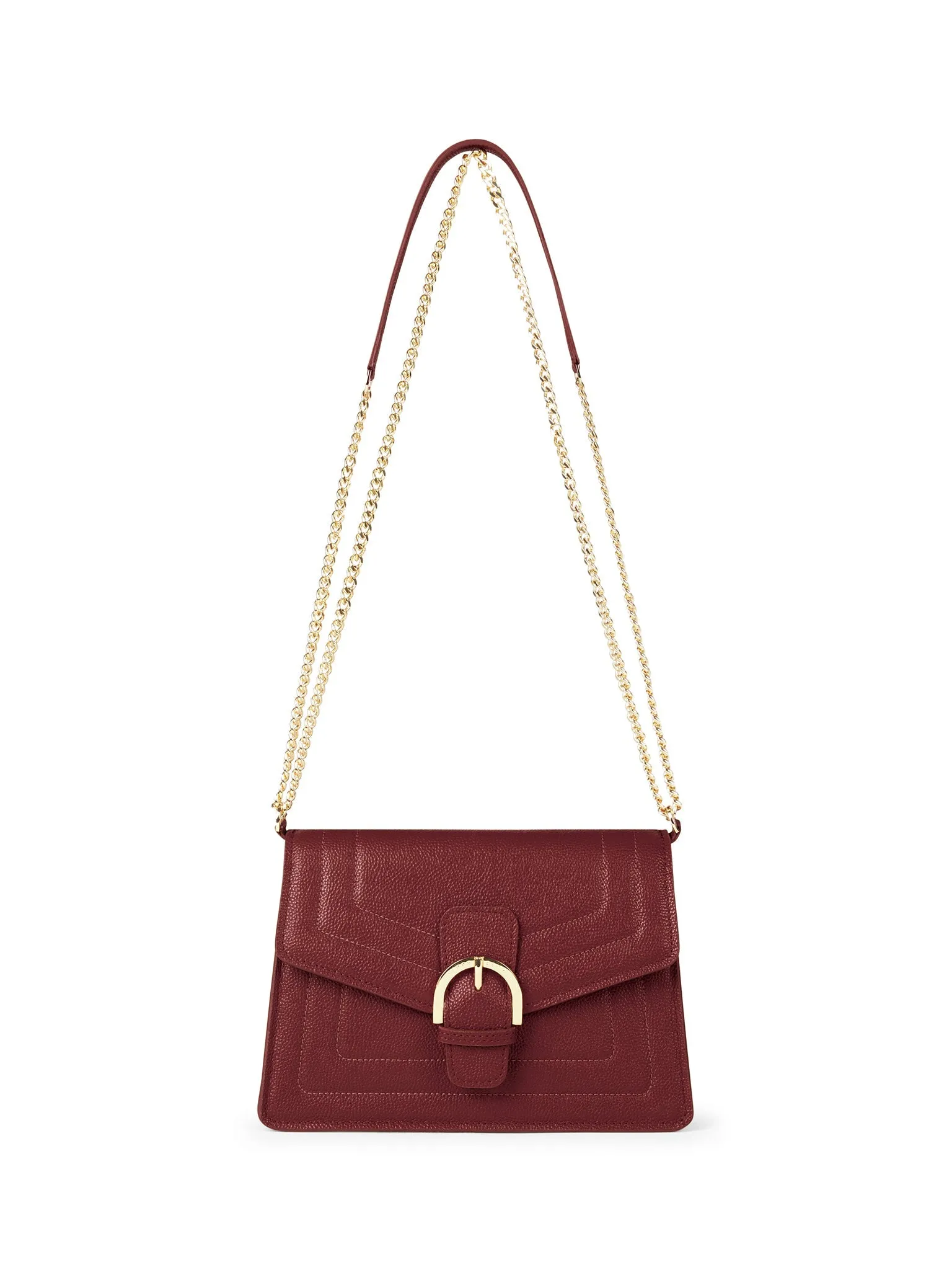 Margot Stampato 9" - Dark Red