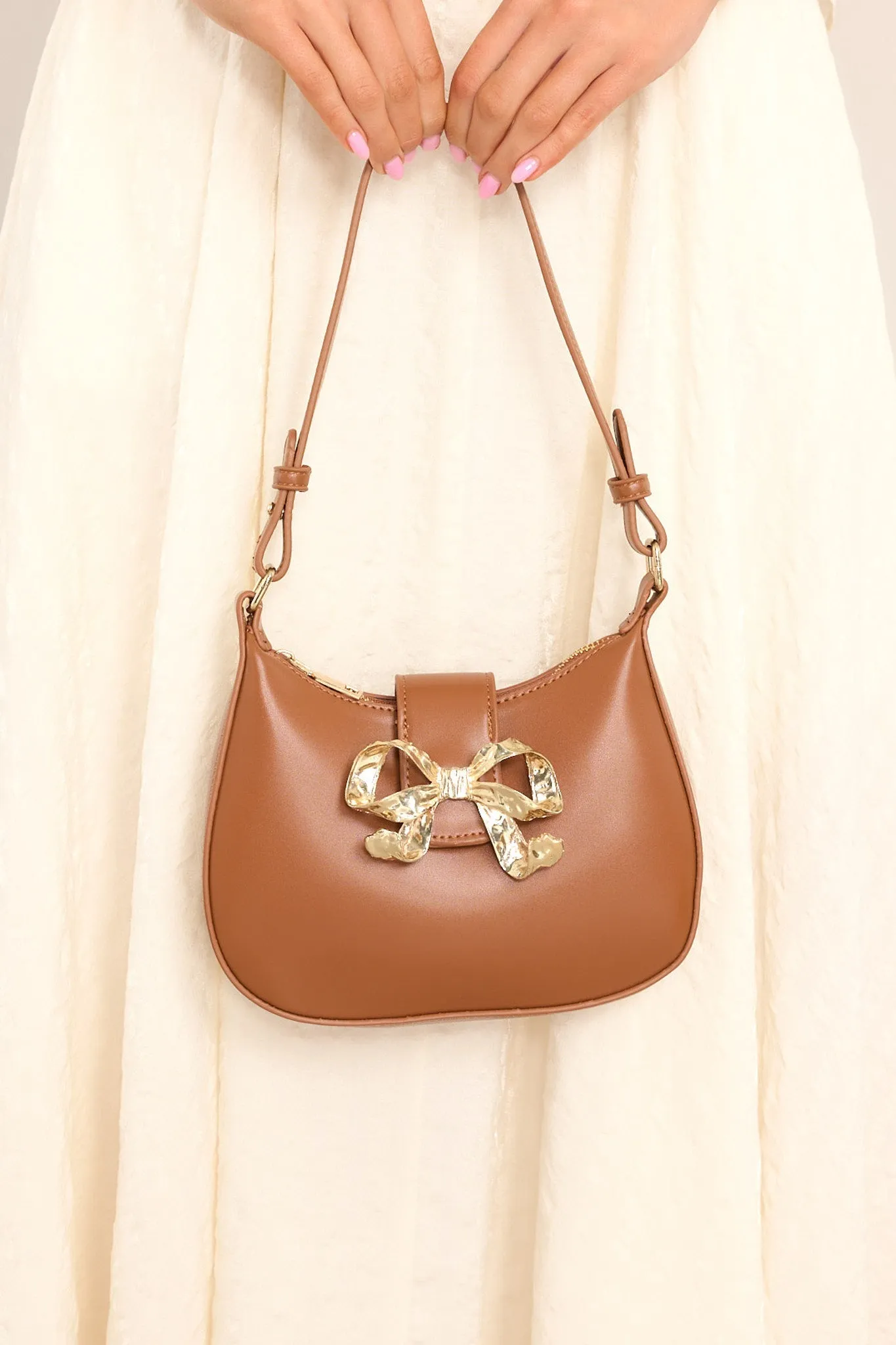 Memories We Created Caramel Handbag