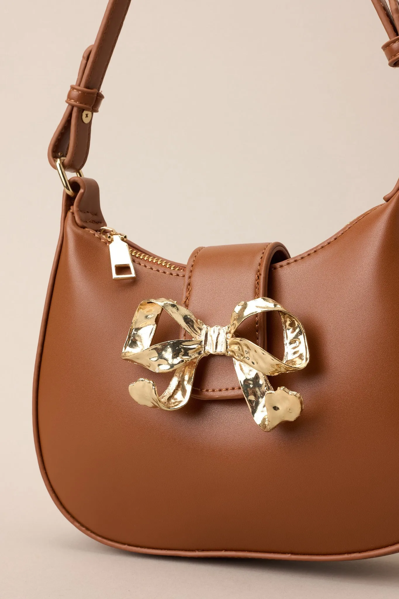 Memories We Created Caramel Handbag