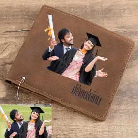 Men's Custom Photo Wallet Color Printing