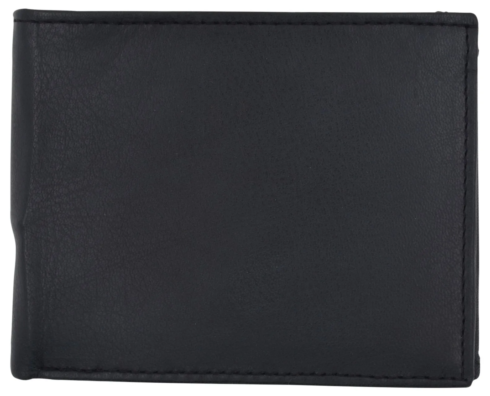 Mens RFID Blocking Leather Credit Card ID Snap Holder Bifold Wallet / RFID1533GT