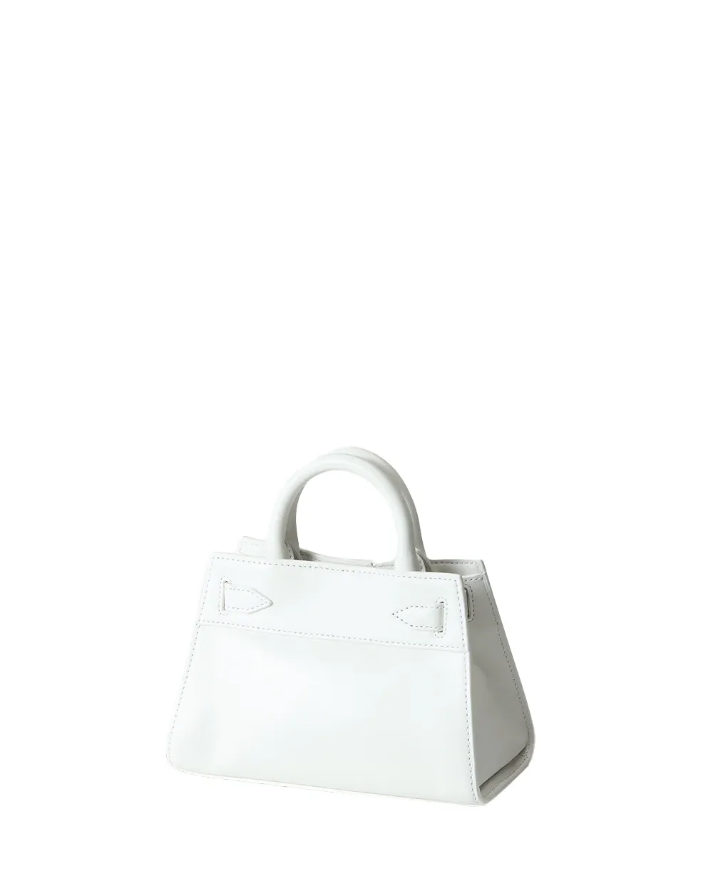 Mini Dash Top Handle Bag in Off White